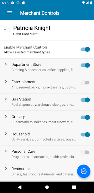 South Metro FCU CardSecure Screenshot 3