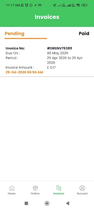 Afrigrub Driver App screenshot 2