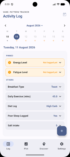 Vane: Cause & Effect Tracker Screenshot 0