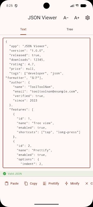 JSON Viewer Screenshot 0