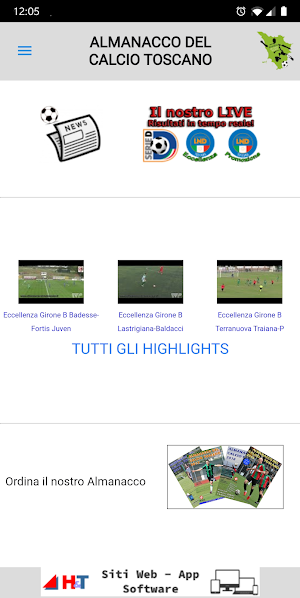 Almanacco Calcio Toscano Screenshot 0
