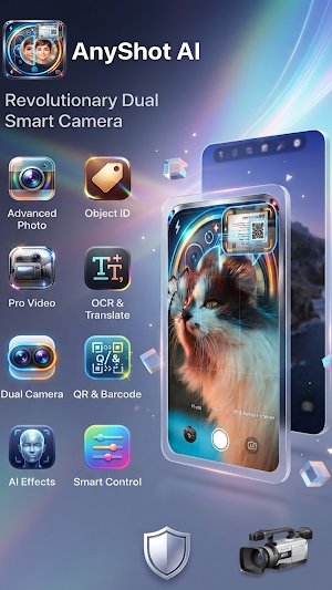 AnyShot AI: Dual Smart Camera Screenshot 0