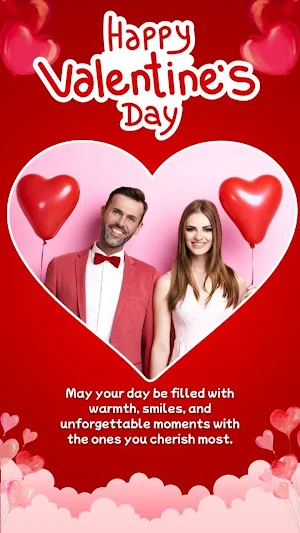 Valentine Day Photo Frame 2026 Screenshot 1