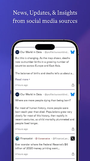 Symby: Balanced News Feed Screenshot 2
