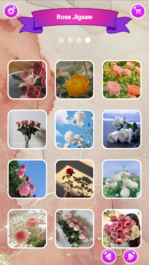 Rose Jigsaw Puzzle Screenshot 3
