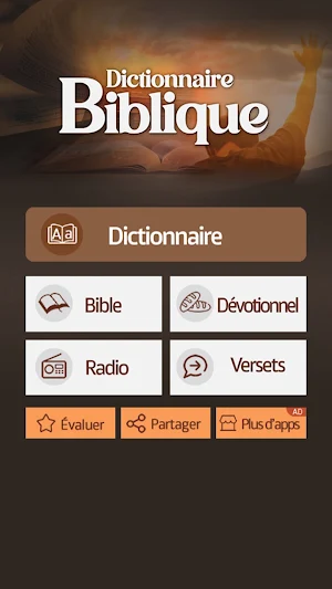 Dictionnaire Biblique Screenshot 0
