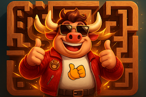 Cow Escape 2d Maze Screenshot 0