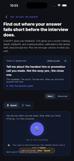 Skills Tech Talk Screenshot 1