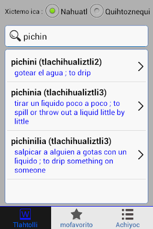Totlahtol Nahuatl Screenshot 1