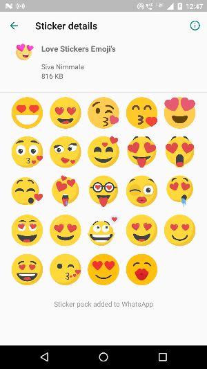Love Stickers for WhatsApp Screenshot 3