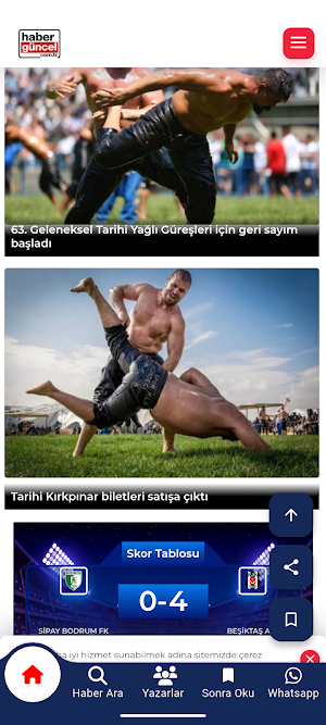 Haber Güncel Screenshot 0