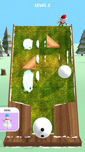 Snowman Puzzle 3D Screenshot 1