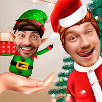 Santa & Elf Christmas AR video