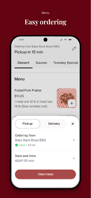 Baby Back Blues BBQ Screenshot 2