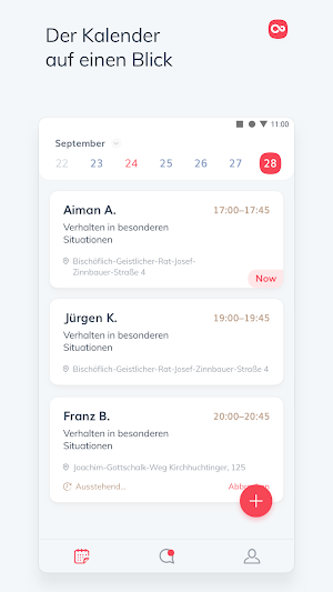 Manage your driving lessons Screenshot 0