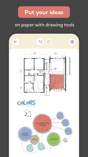 Draw Text Notepad: Paper Notes Screenshot 2