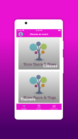 Kore Fitness Screenshot 2