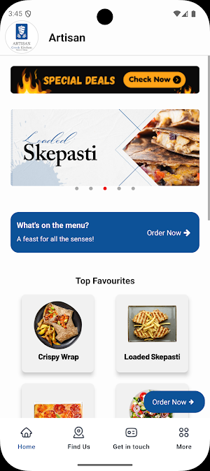 Artisan Greek Kitchen Screenshot 0