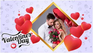 Valentine Day Photo Frame 2024 Screenshot 2