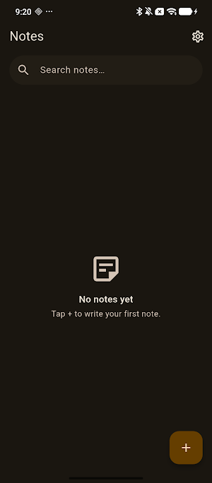List Notes - Notes & Tables Screenshot 0