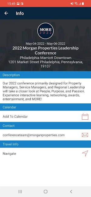 Morgan Properties Corp Events Screenshot 3