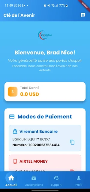 Clé de l'Avenir Screenshot 1