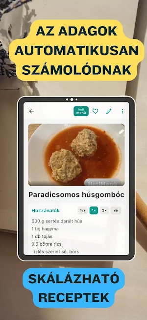 Heti Menü Screenshot 3