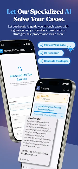 Justhemis - AI Legal Assistant Screenshot 3