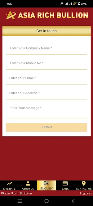 Asia Rich Bullion Screenshot 2