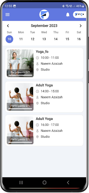 Fitx Trainer Screenshot 1