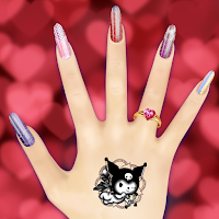 Kuromi Tattoo Nail Salon