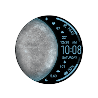 Water Colored Planet Wear OS