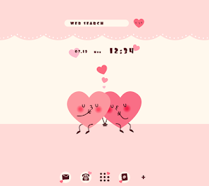 Love Is in the Air Theme +HOME Screenshot 0
