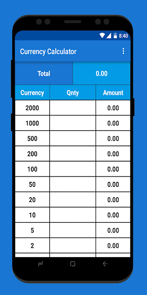 Currency Calculator Screenshot 0