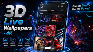 3D Live Wallpapers - 4K Screenshot 0