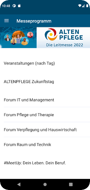 Altenpflege - Die Leitmesse Screenshot 2