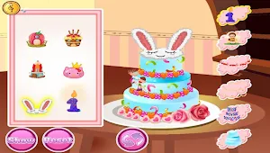 Cake Christmas Decoration game Screenshot 3