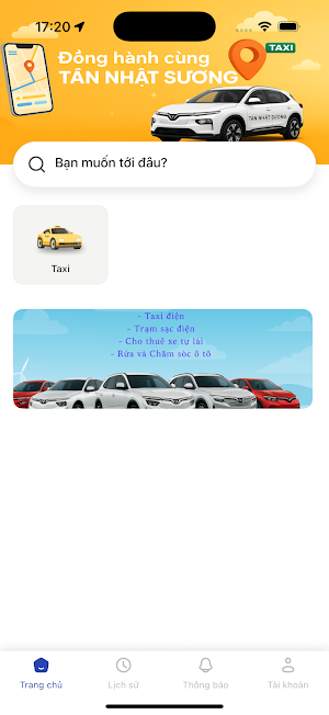 Taxi Tân Nhật Sương Screenshot 0