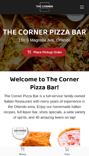 The Corner Pizza Bar Screenshot 0