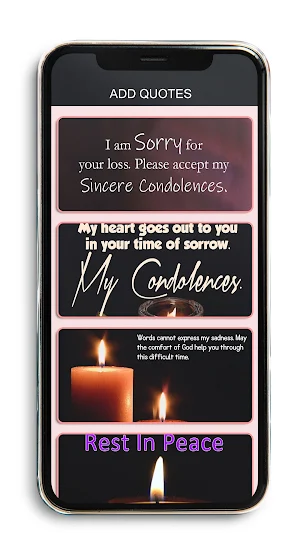 Condolence Photo Editor Frames Screenshot 3