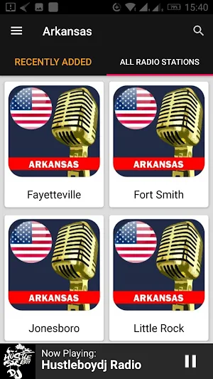 Arkansas Radio Stations - USA Screenshot 2