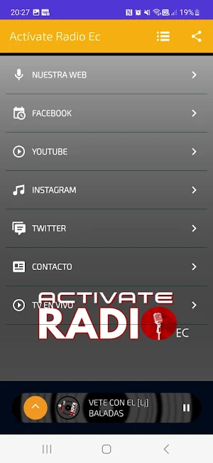 Activate Radio Ecuador Screenshot 2