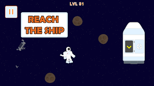 Astronaut Space Game Screenshot 1
