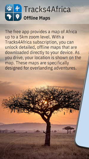 Tracks4Africa App Screenshot 0
