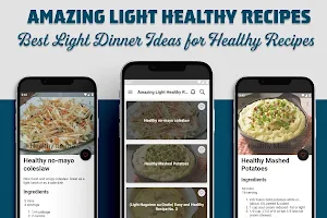 Amazing Light Healthy Recipes Screenshot 0