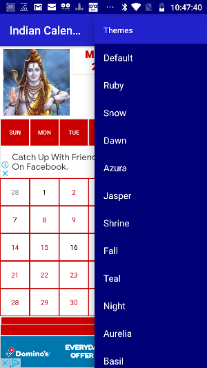 Indian Calendar 2021 Screenshot 2