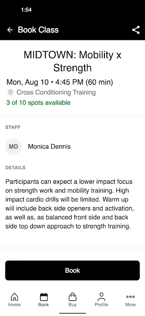 Cross Conditioning Training Screenshot 2