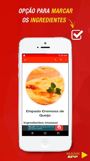 Receitas de Empadas Screenshot 2