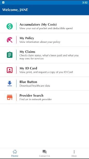 AultCare Member Portal Screenshot 1