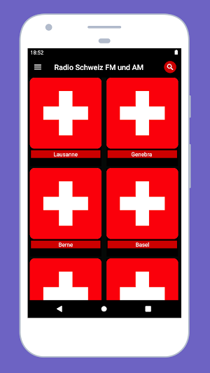 Switzerland Radio Stations FM Screenshot 1